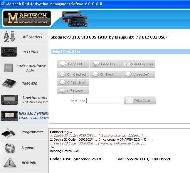 Rcd 300 Code Calculator Blaupunkt